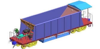 Ballast Hopper car